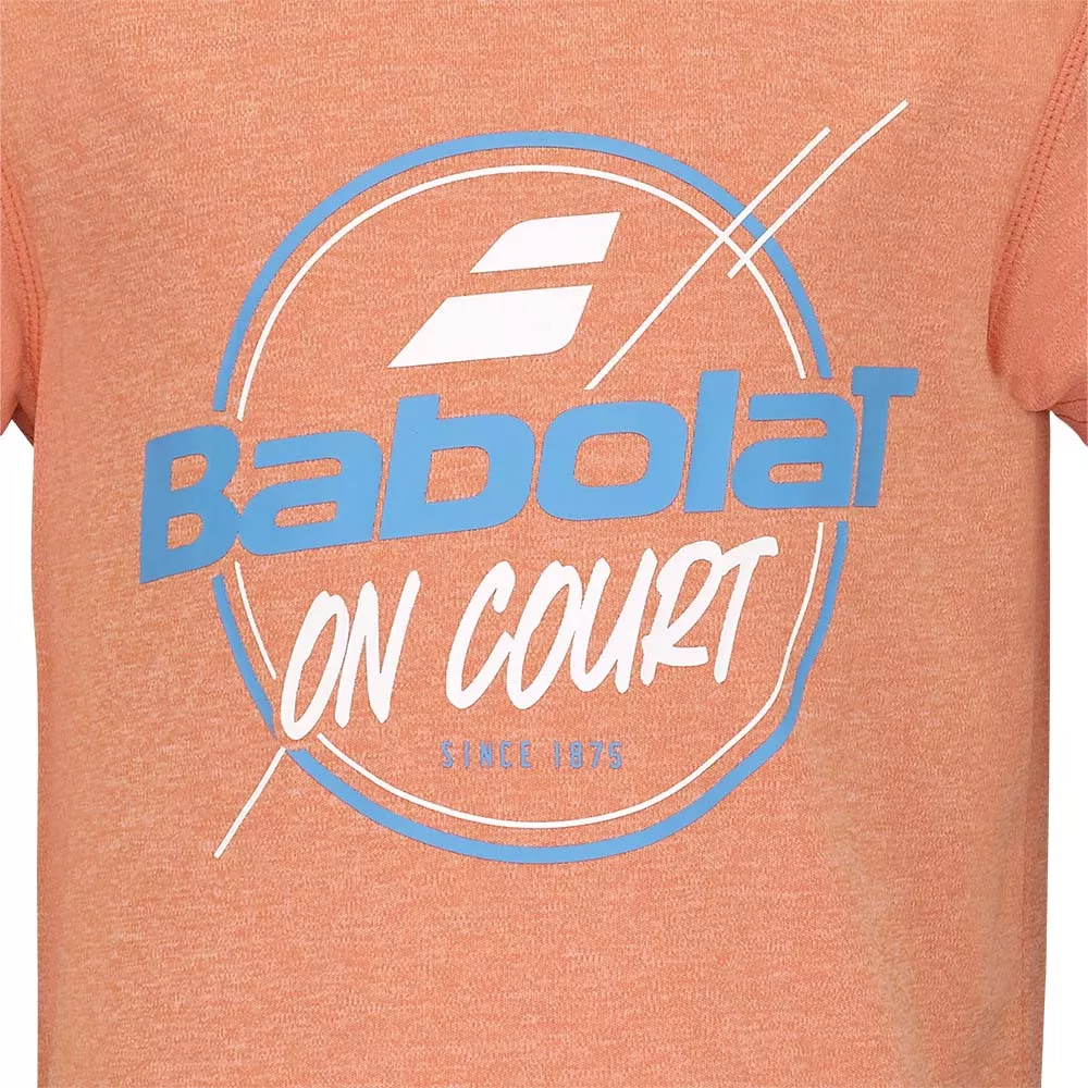 T-Shirt Babolat Graphic Junior Orange