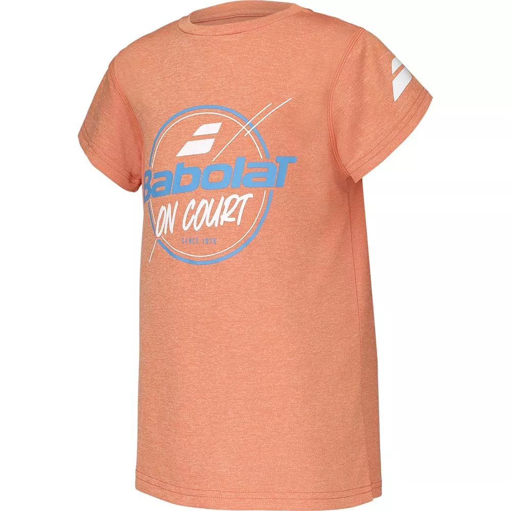 T-Shirt Babolat Graphic Junior Orange