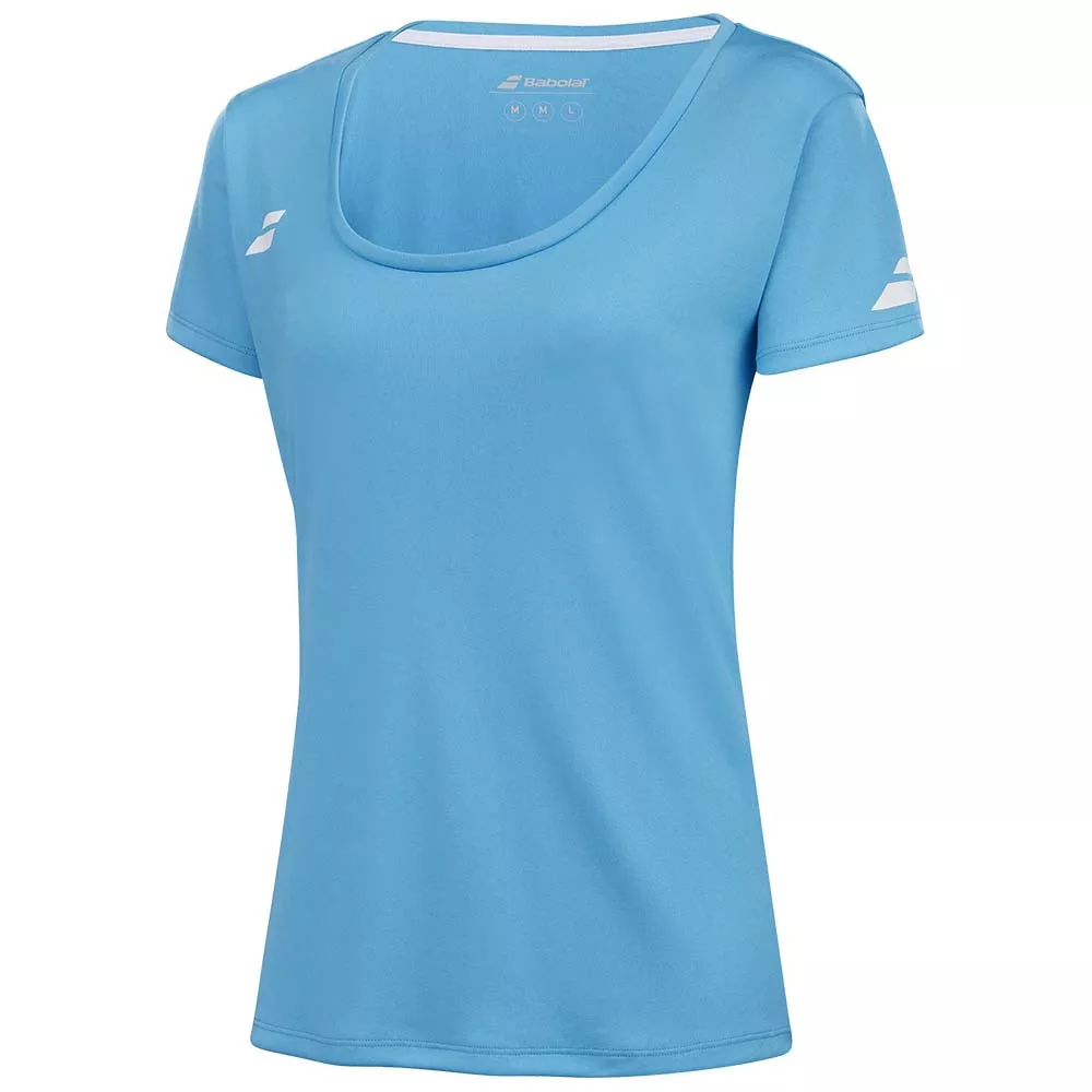 T-Shirt Babolat Play Cap Fille Bleu clair