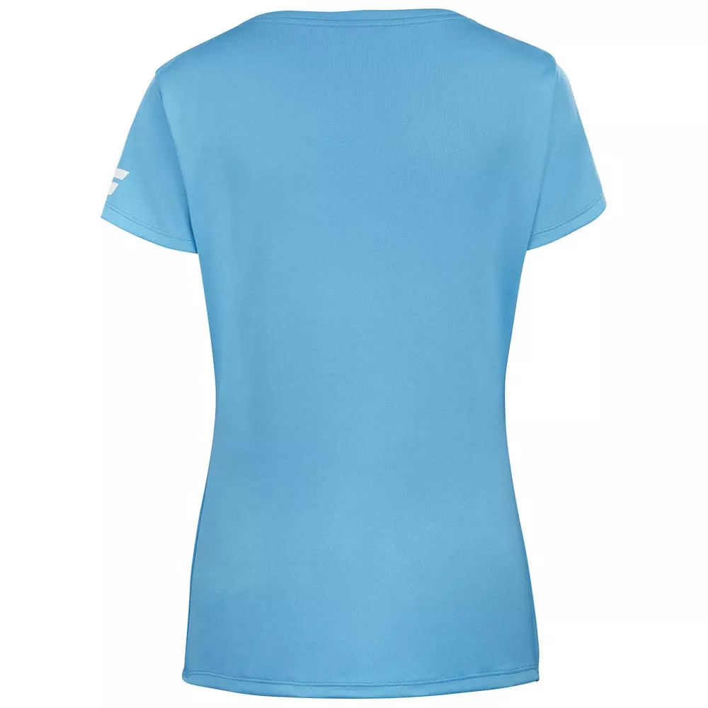 T-Shirt Babolat Play Cap Fille Bleu clair