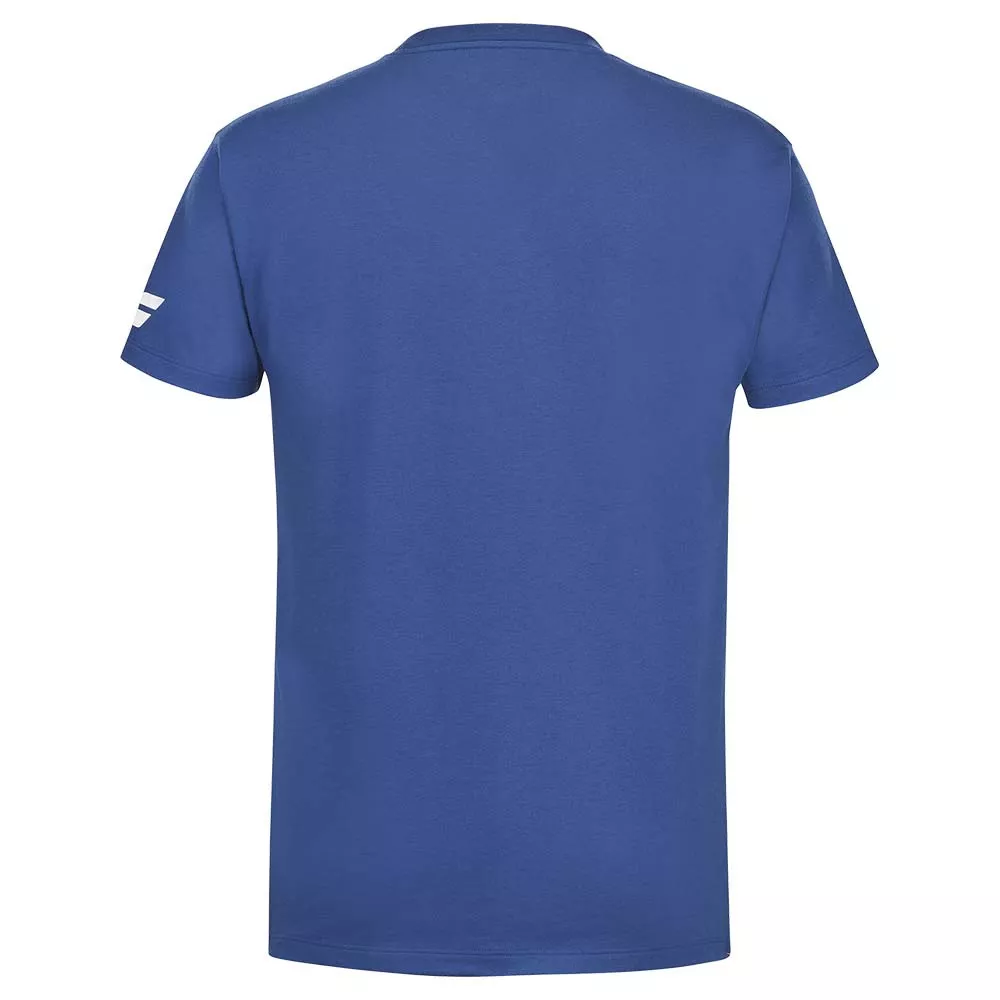 T-Shirt Babolat Exercise Gar&ccedil;on Bleu Marine