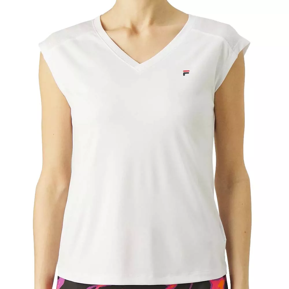 T-shirt Fila Femme Maia Blanc