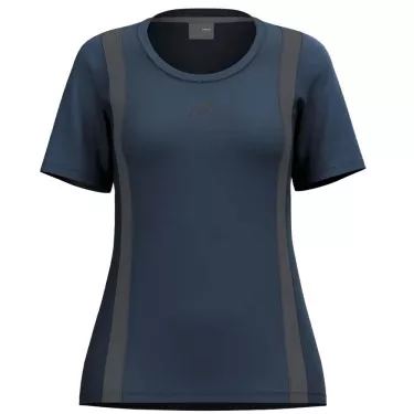 T-Shirt Head Club 25 Tech Femme Bleu marine