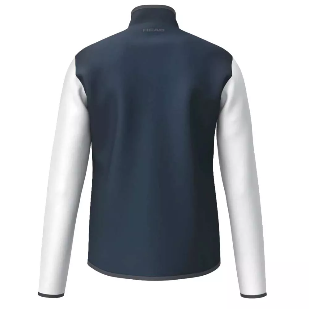 Veste zipp&eacute;e Head Club 25 Bleu marine / Blanc
