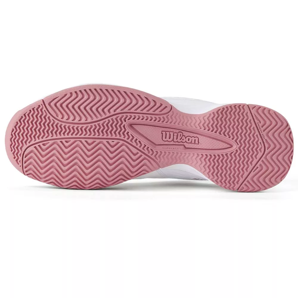 Chaussures Wilson Rush Pro L Junior Blanc / Rose