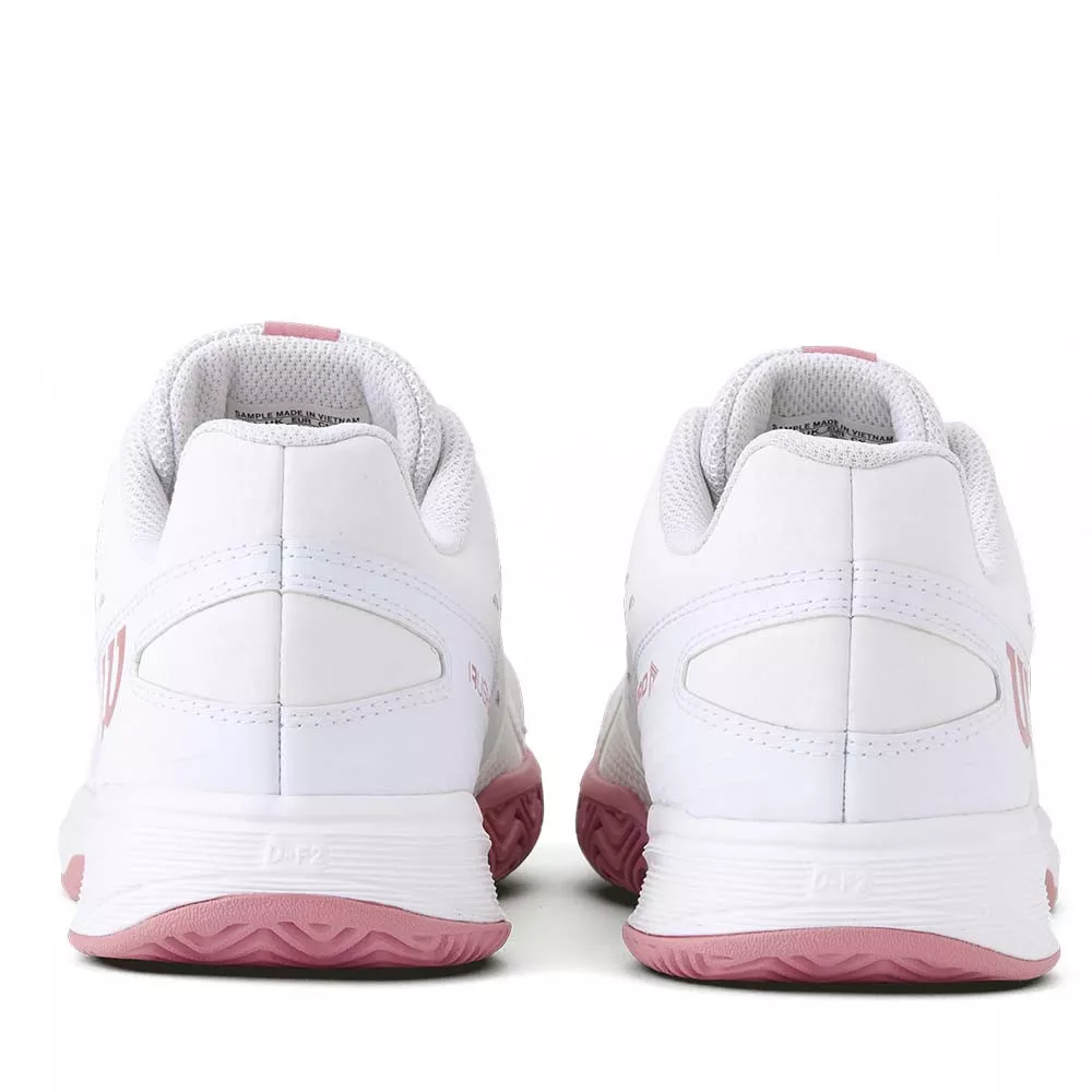 Chaussures Wilson Rush Pro L Junior Blanc / Rose