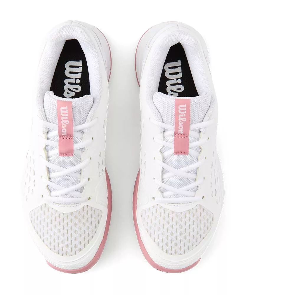 Chaussures Wilson Rush Pro L Junior Blanc / Rose