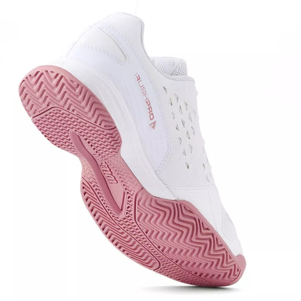 Chaussures Wilson Rush Pro L Junior Blanc / Rose