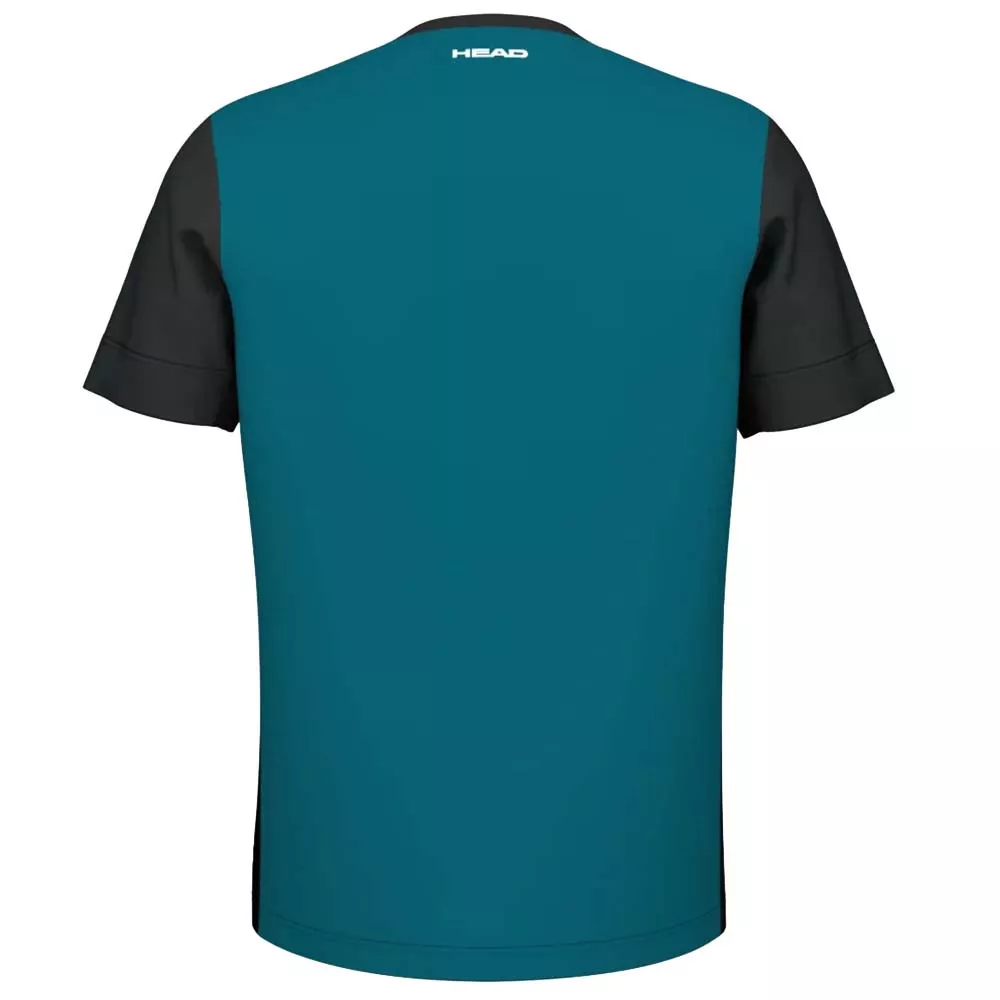 T-Shirt Head Slice Sarcelle / Bleu marine