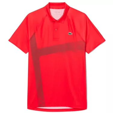 Polo Lacoste Tennis Novak Djokovic Player Rouge / Bordeaux