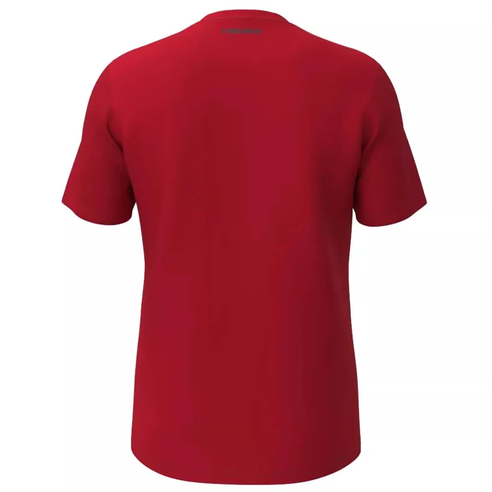 T-Shirt Head Club Tech 25 Rouge