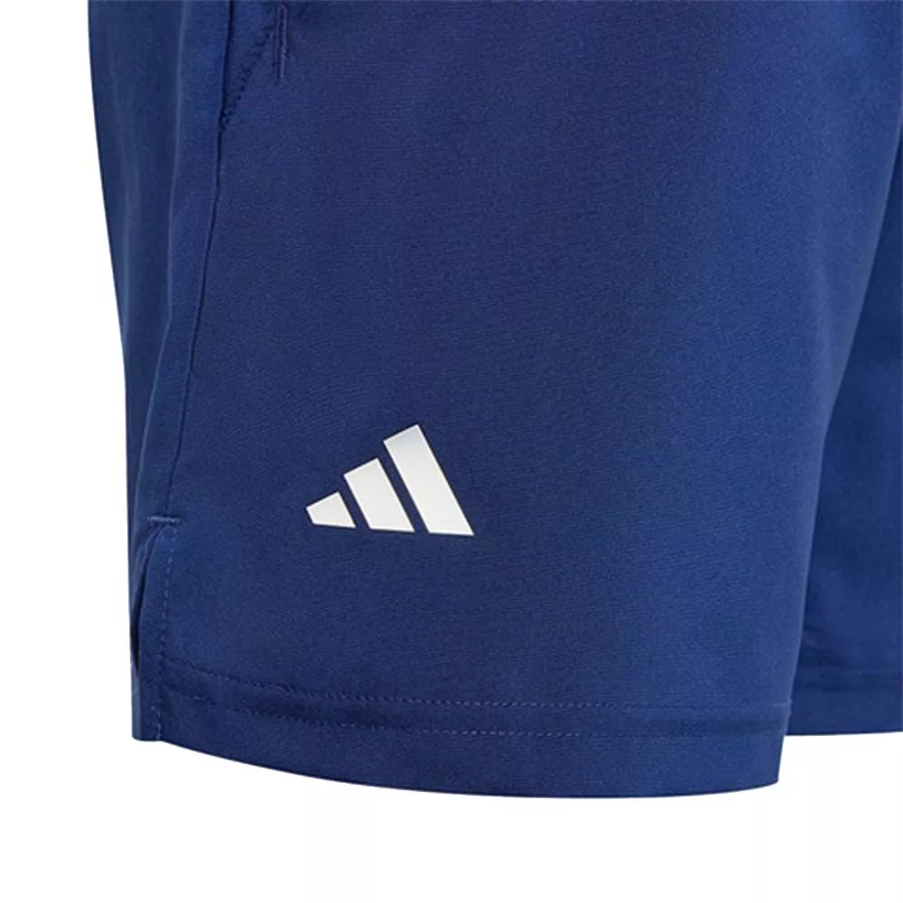 Short Adidas Junior Club 3 Bandes Bleu fonc&eacute;