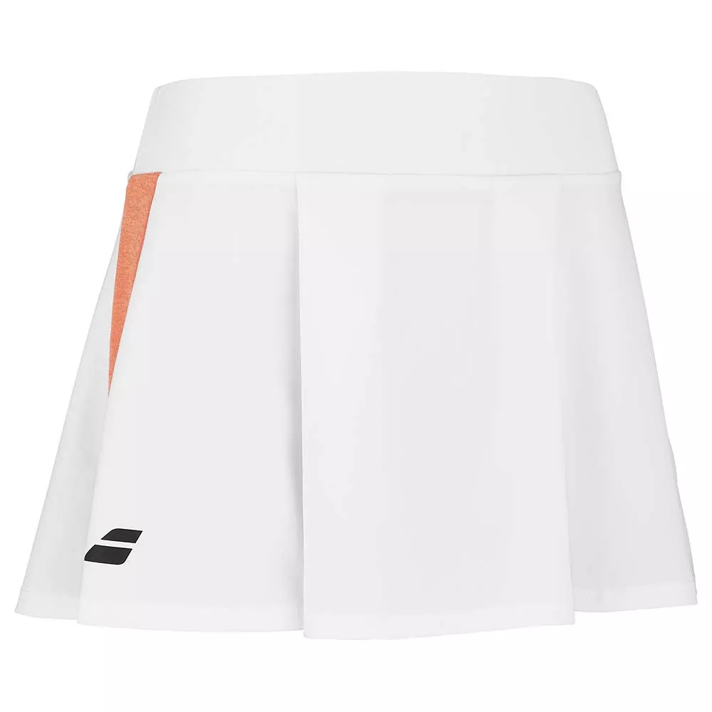 Jupe Babolat Play Girl Blanc / Orange