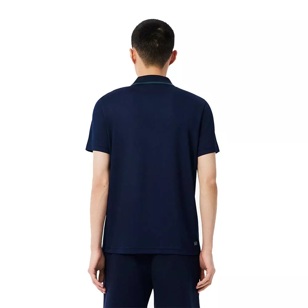Polo Lacoste Sport Roland Garros Bleu marine