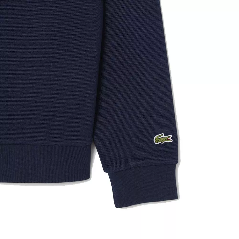 Sweat &agrave; capuche Lacoste Roland Garros Club Bleu marine