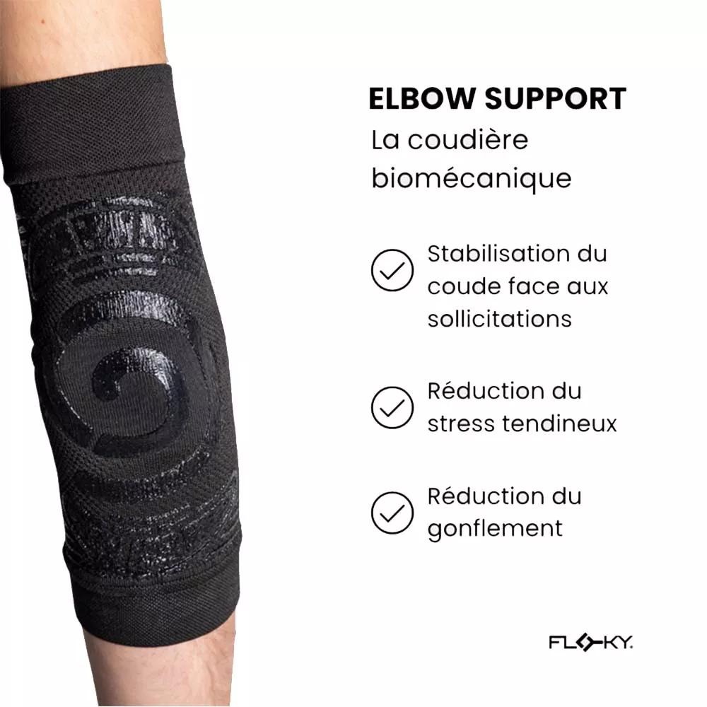Coudi&egrave;re Floky Elbow Support Noir