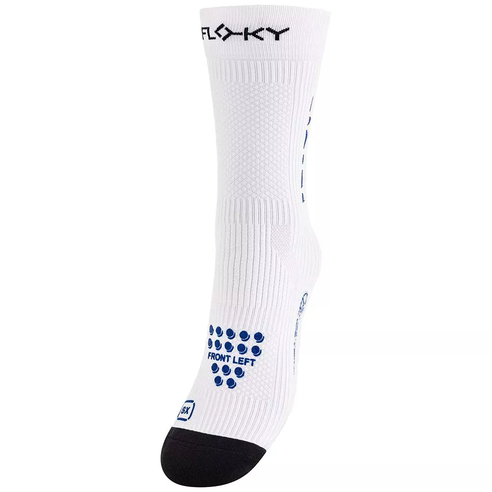 Chaussettes de compression Floky S-MASH 3D Blanc / Bleu