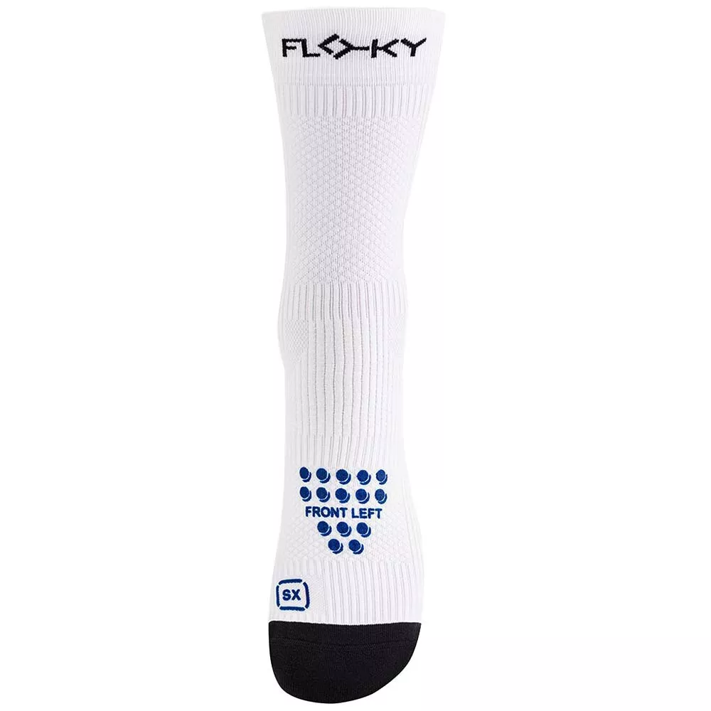 Chaussettes de compression Floky S-MASH 3D Blanc / Bleu