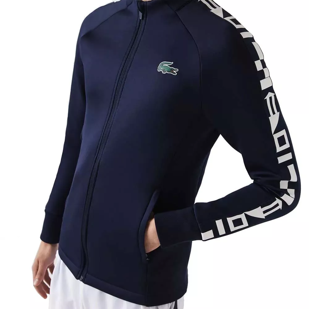 Veste zipp&eacute;e Lacoste Tennis Bleu marine