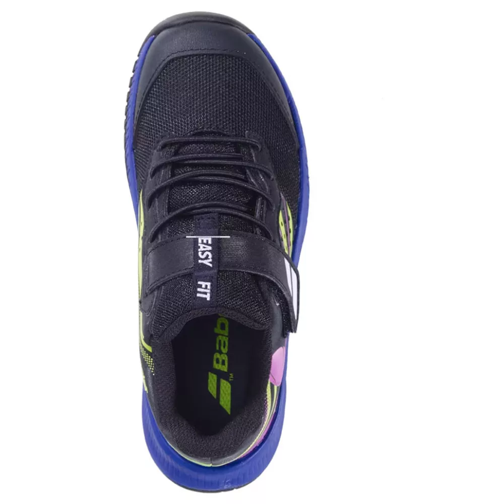 Chaussures Babolat Pulsion Kid All Court Junior Noir / Bleu