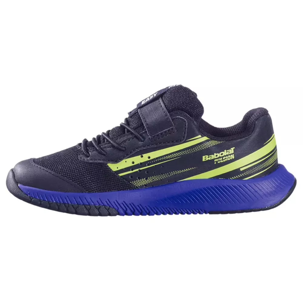 Chaussures Babolat Pulsion Kid All Court Junior Noir / Bleu