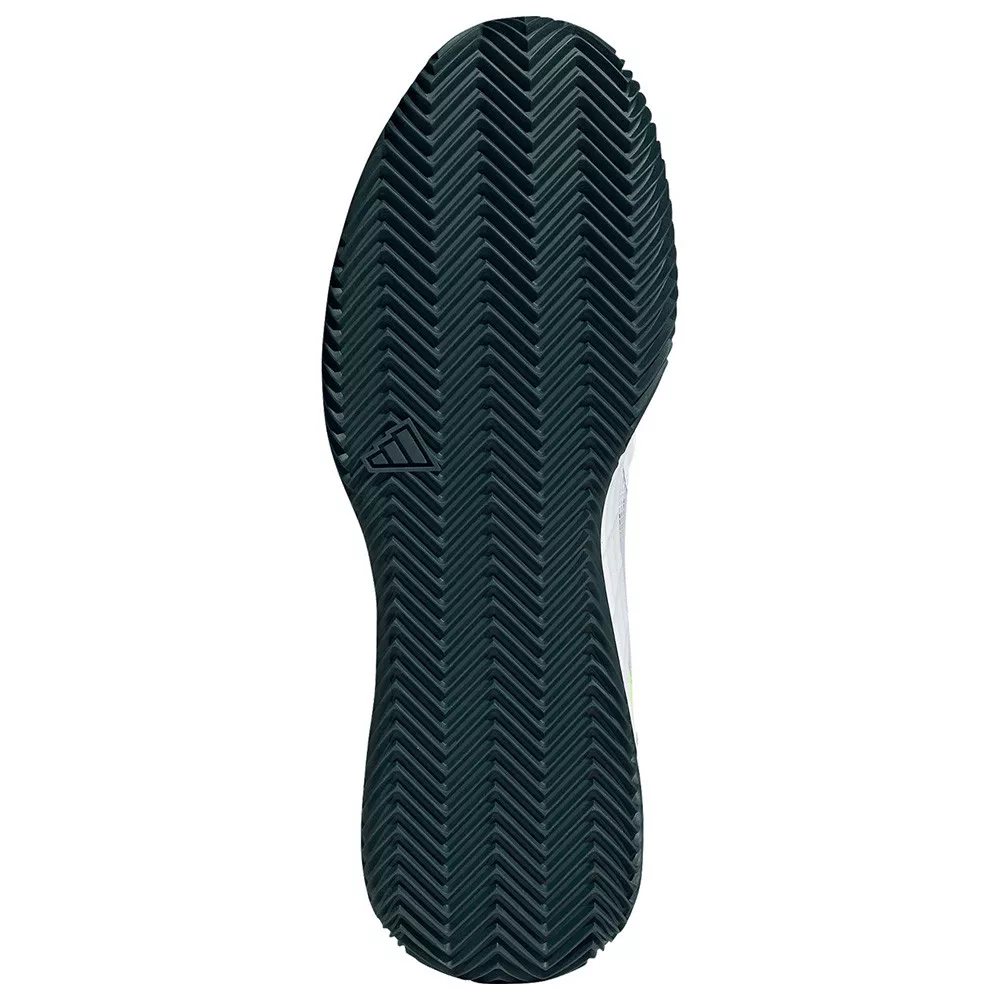 Chaussures Adidas Defiant Speed 2 Terre Battue Blanc / Jaune