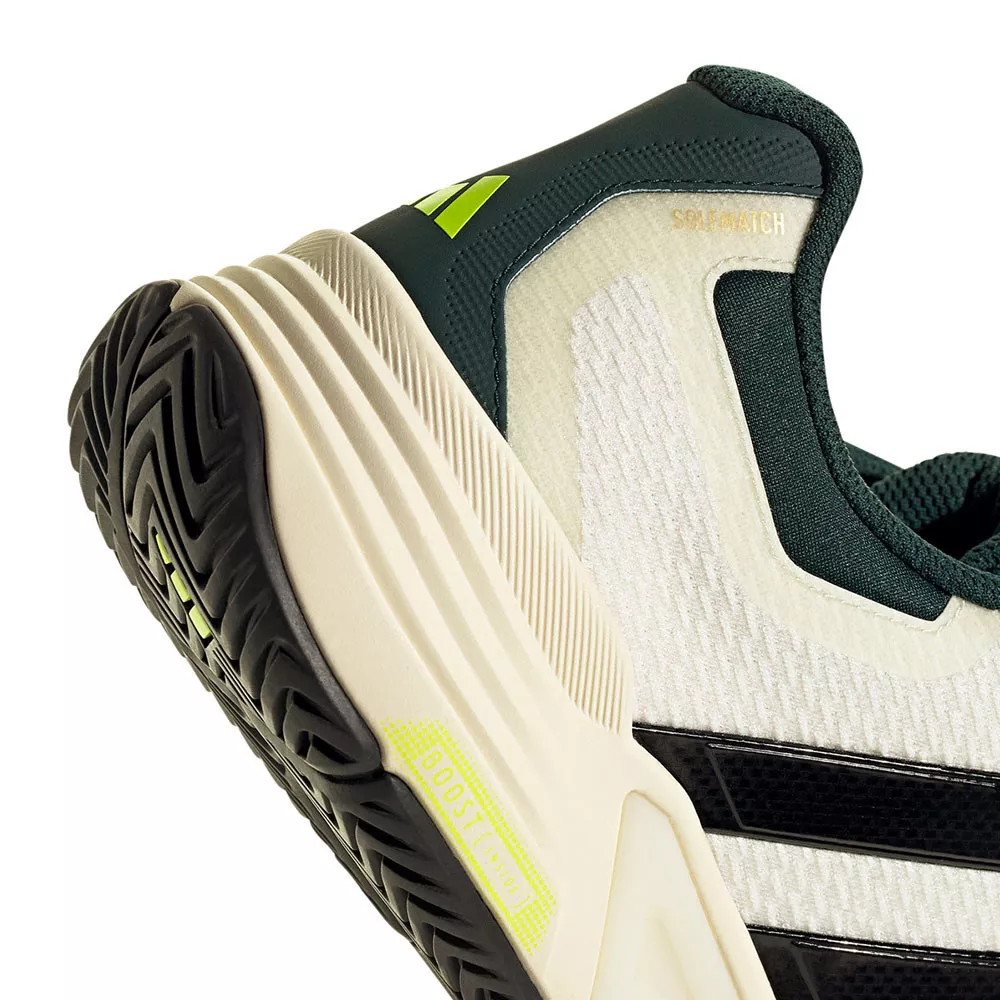 Chaussures Adidas SoleMatch Control 2 Blanc / Vert
