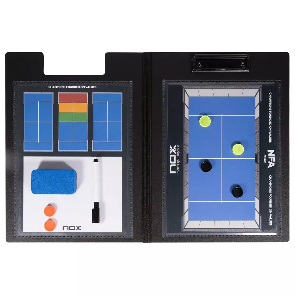 Tableau magn&eacute;tique Nox pour coach de padel