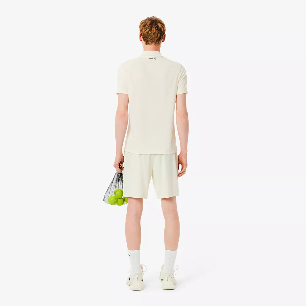 Short Lacoste Sport Ultra Dry Ecru