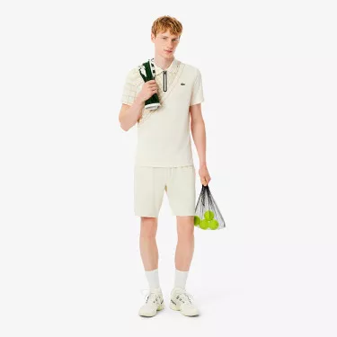 Short Lacoste Sport Ultra Dry Ecru