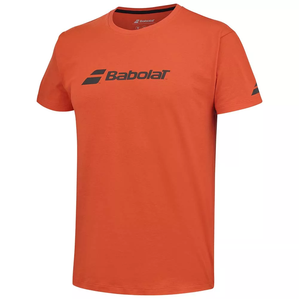 T-Shirt Babolat Exercise Gar&ccedil;on Rouge