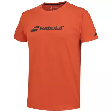 T-Shirt Babolat Exercise Gar&ccedil;on Rouge