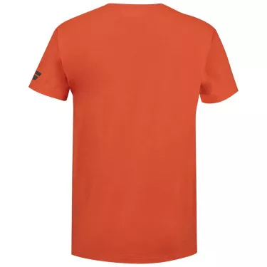 T-Shirt Babolat Exercise Gar&ccedil;on Rouge