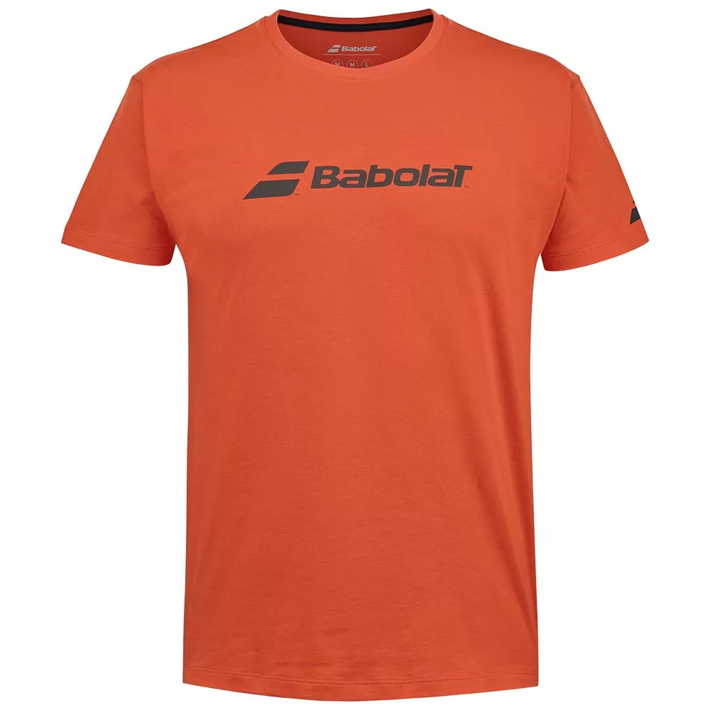 T-Shirt Babolat Exercise Gar&ccedil;on Rouge