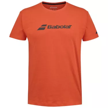 T-Shirt Babolat Exercise Gar&ccedil;on Rouge