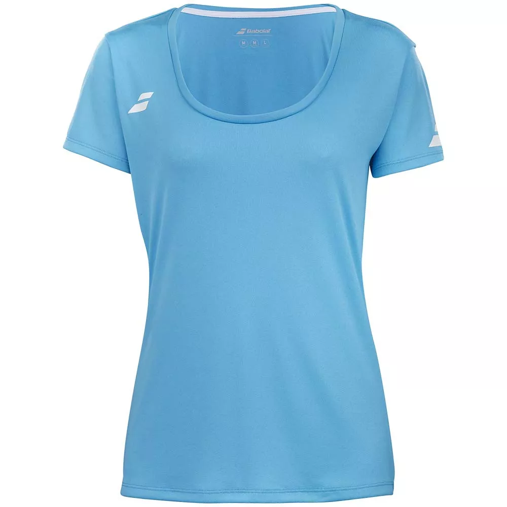 T-Shirt Babolat Play Cap Femme Bleu clair