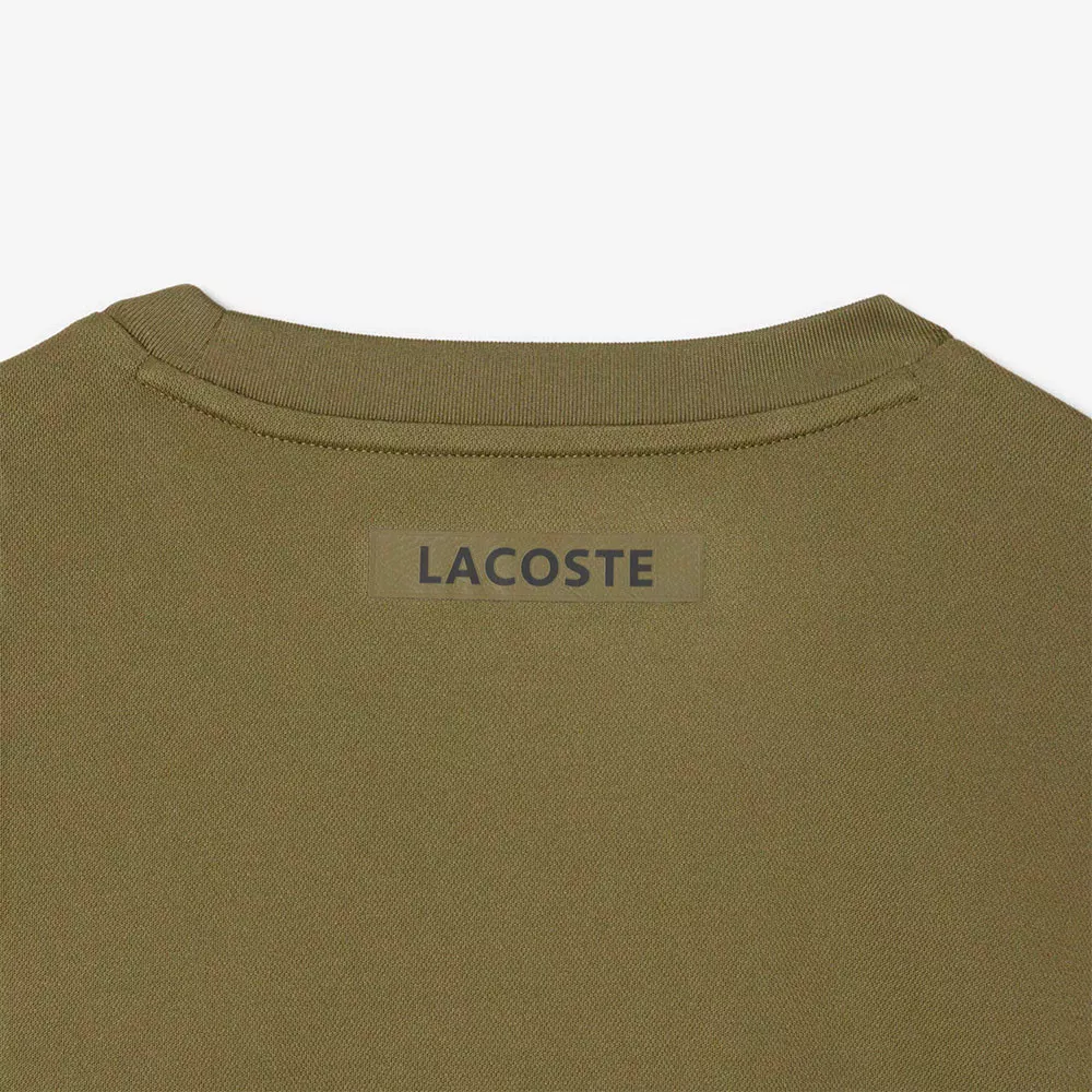 T-shirt Lacoste Ultra Dry Imprim&eacute; Kaki