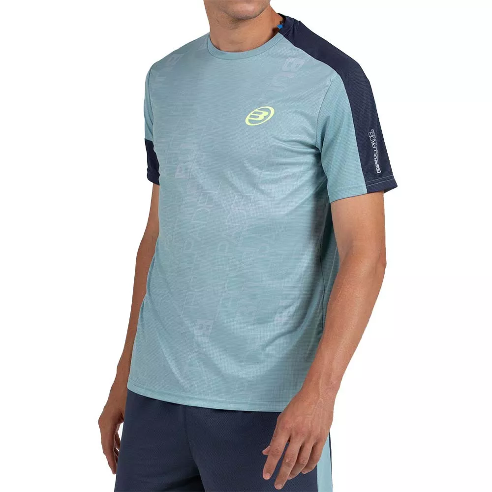 T-shirt Bullpadel Leido Bleu vert