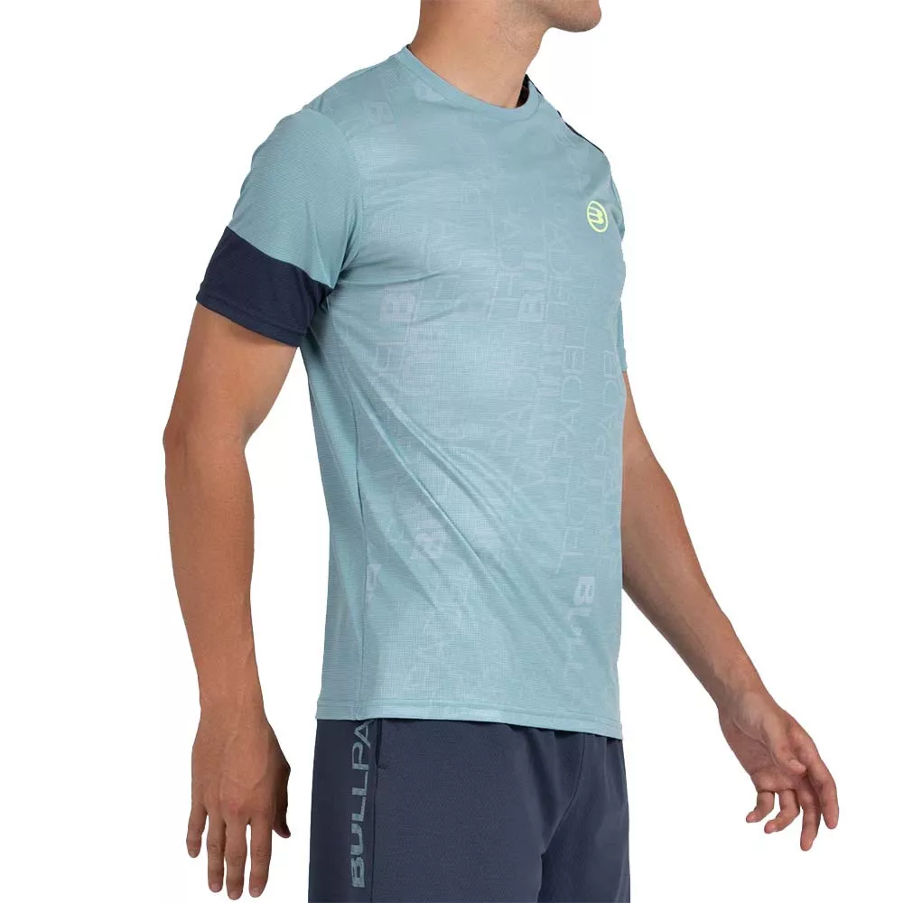 T-shirt Bullpadel Leido Bleu vert