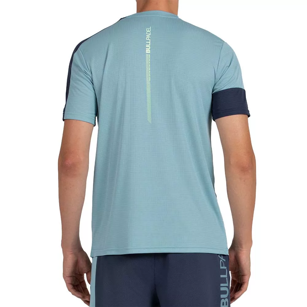 T-shirt Bullpadel Leido Bleu vert
