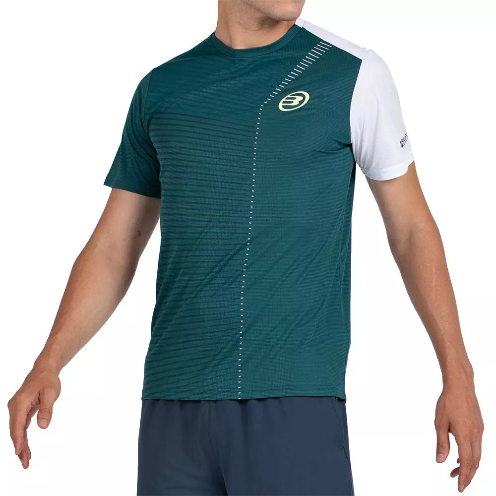 T-shirt Bullpadel Llico Vert fonc&eacute;