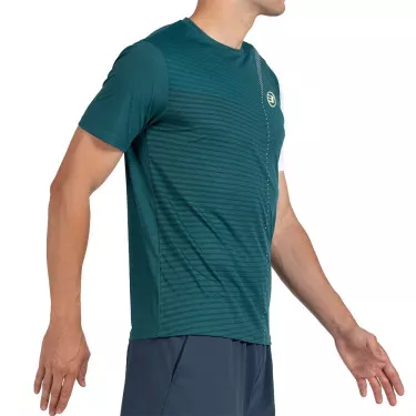 T-shirt Bullpadel Llico Vert fonc&eacute;