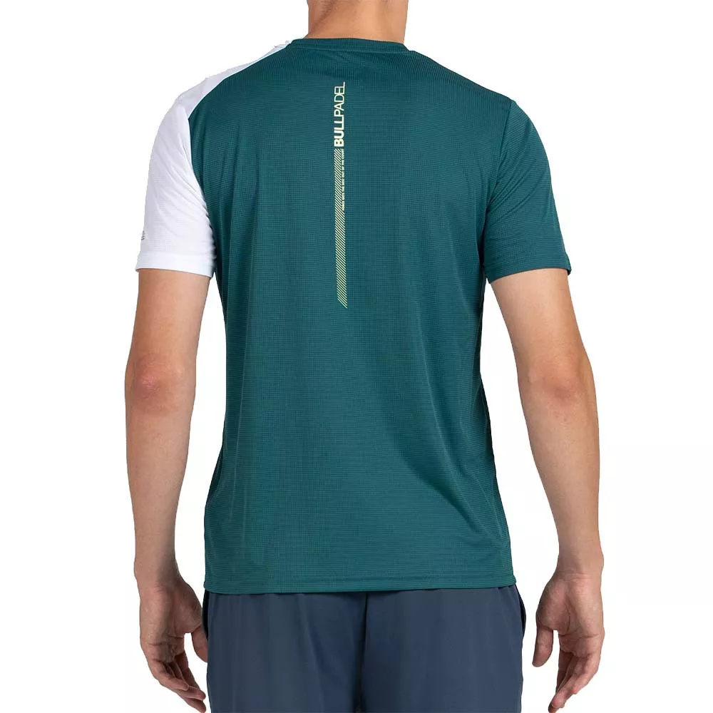 T-shirt Bullpadel Llico Vert fonc&eacute;