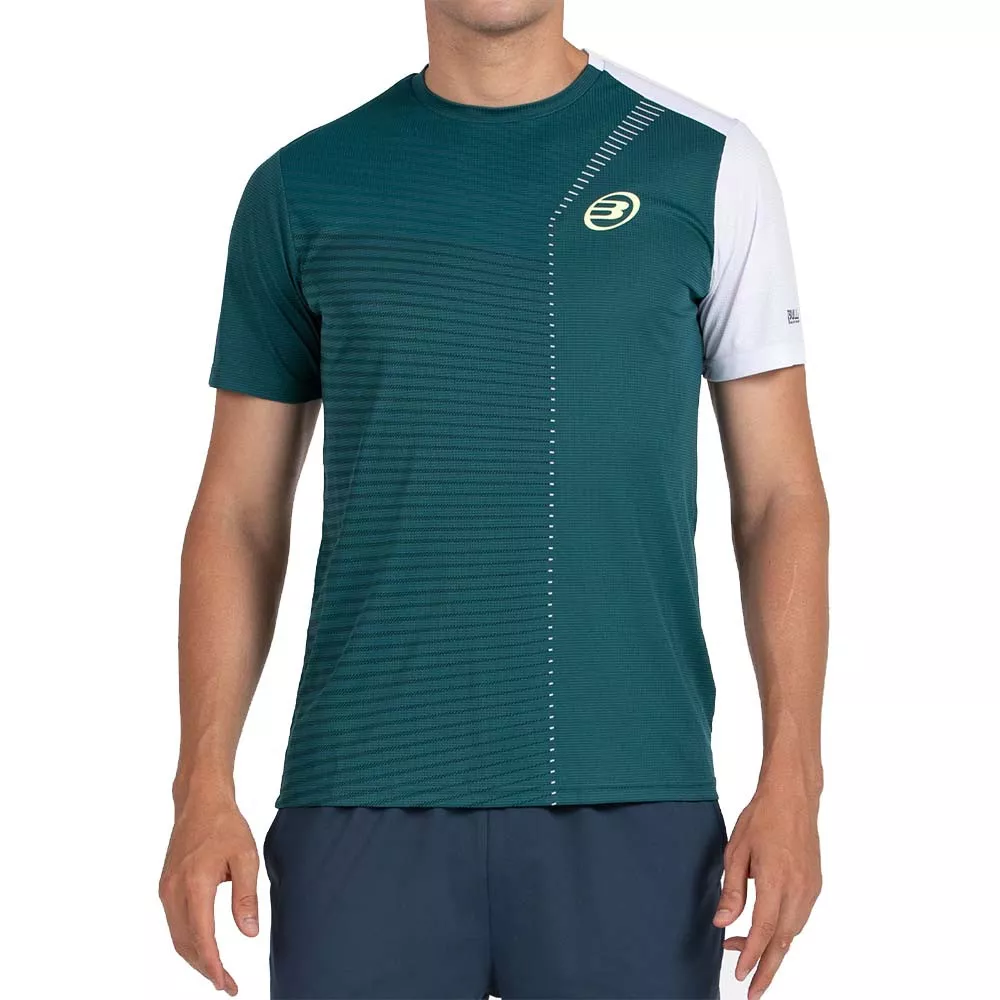 T-shirt Bullpadel Llico Vert fonc&eacute;