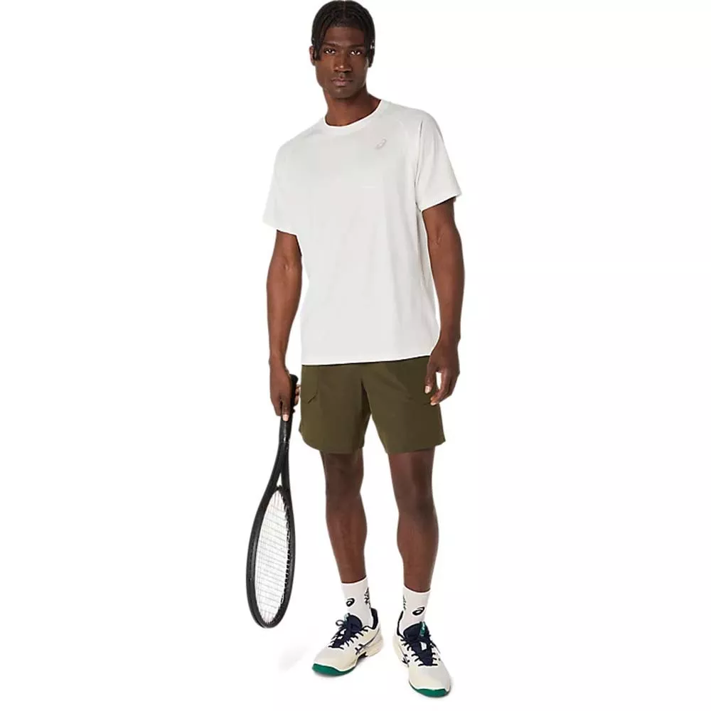 T-Shirt Asics Game All Over Cr&egrave;me