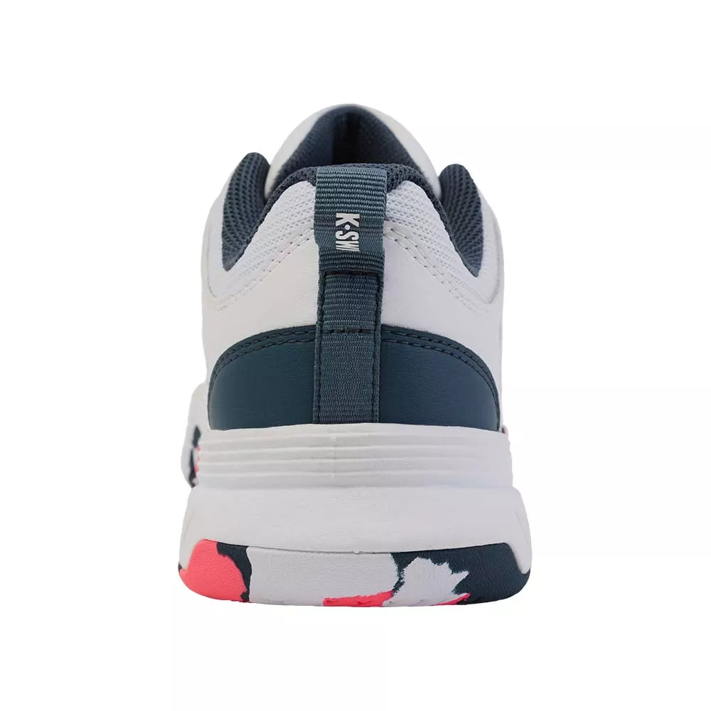 Chaussures K-Swiss Court Express 2 Junior Blanc / Bleu marine