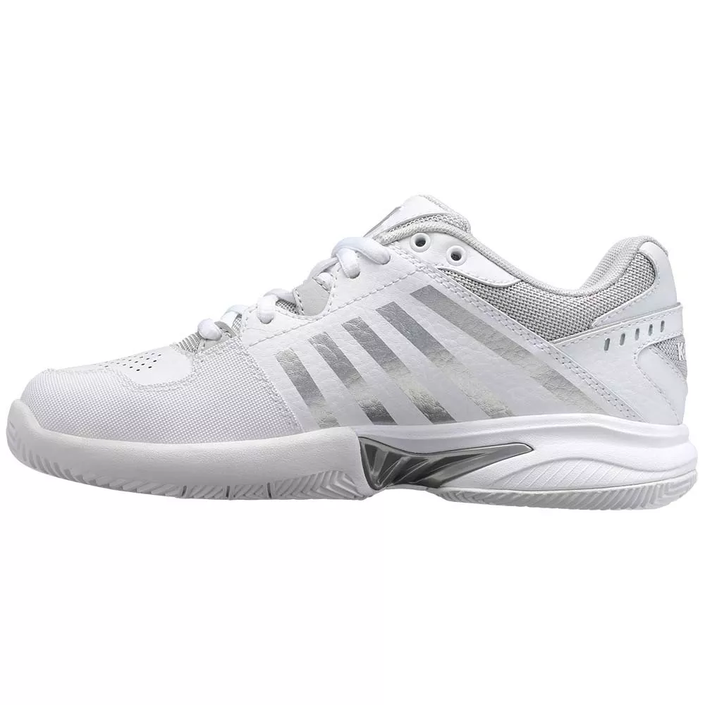 Chaussures K-Swiss Receiver V Femme Blanc / Gris