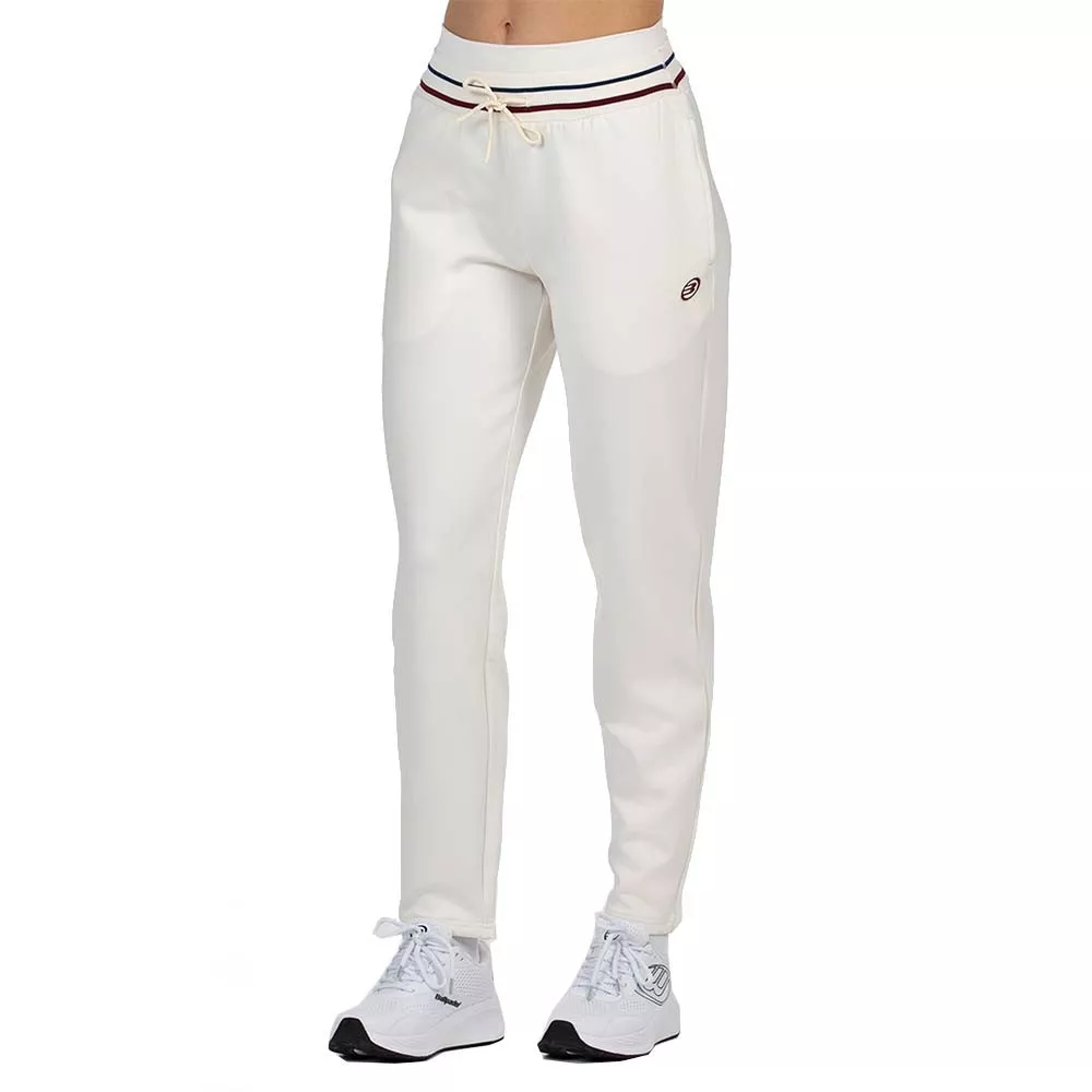 Pantalon Bullpadel Aranga Femme Blanc cass&eacute;
