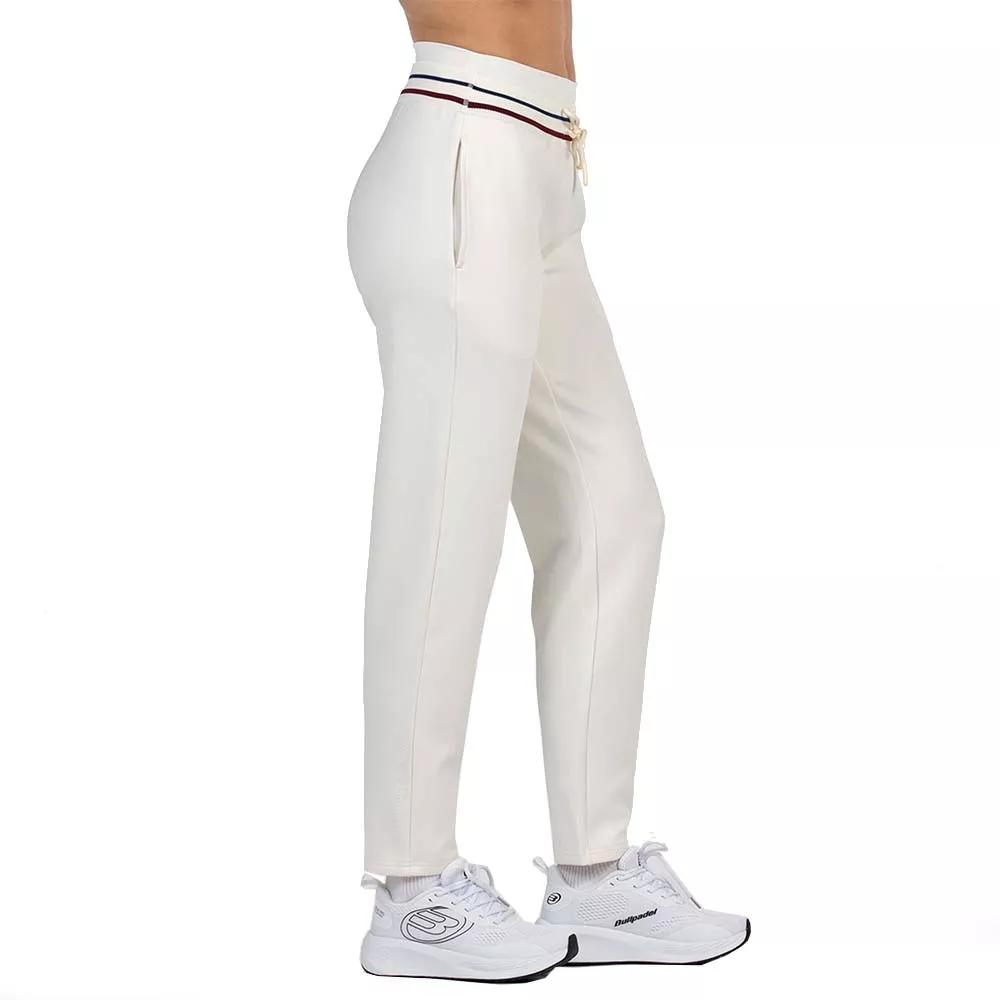 Pantalon Bullpadel Aranga Femme Blanc cass&eacute;