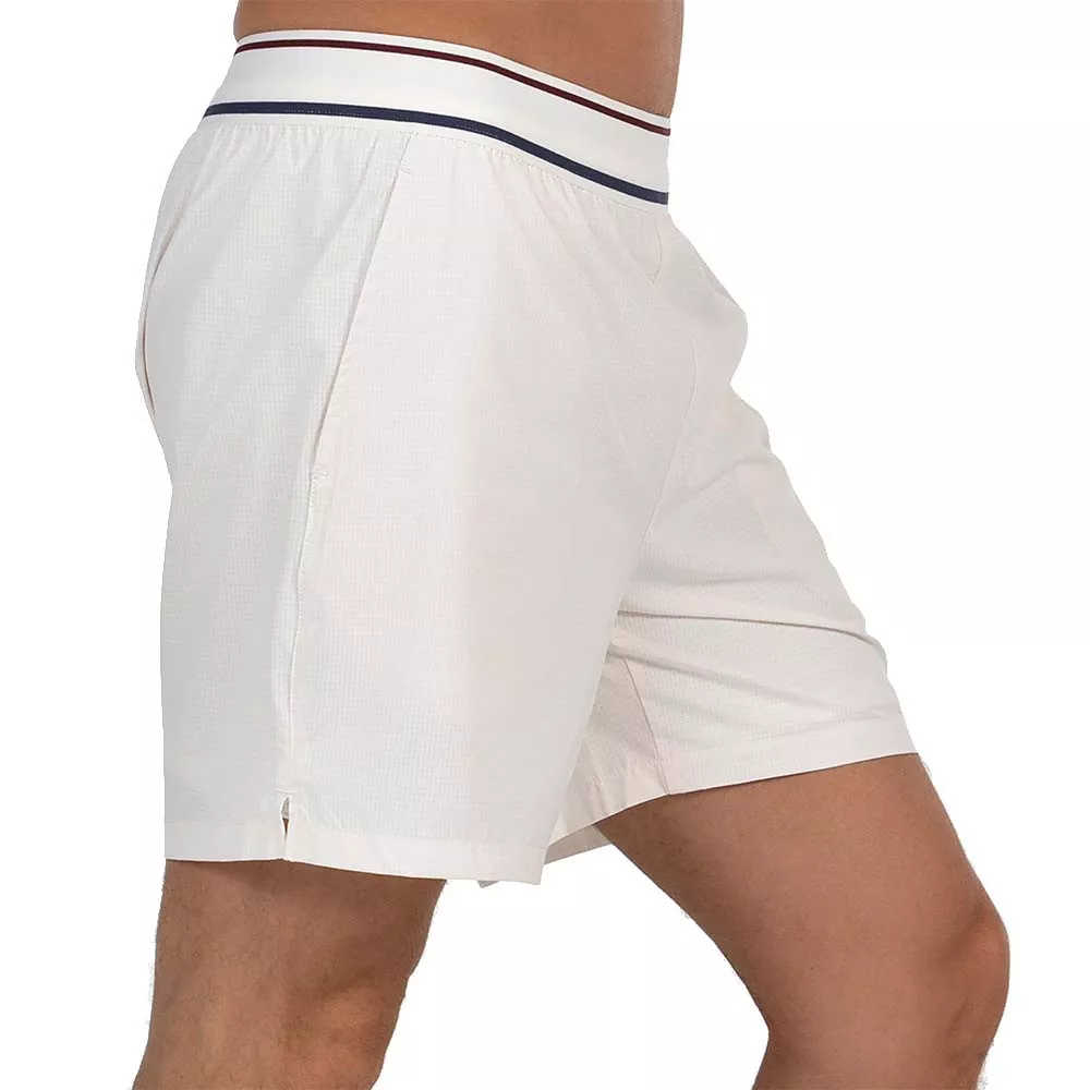 Short Bullpadel Alu Blanc cass&eacute;